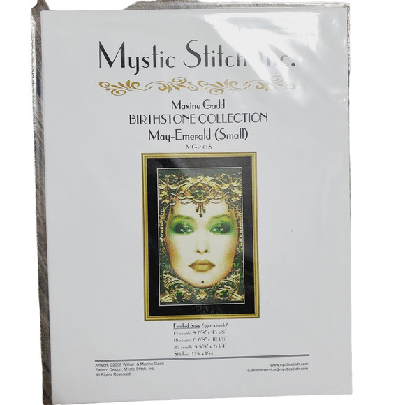 Mystic Stitch Maxinne Gadd Birthstone Collection Cross Stitch Birthstone Pattern - Picture 4 of 11